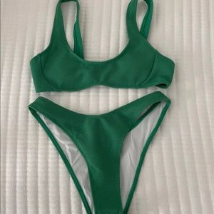 SHEIN Green Bikini Set